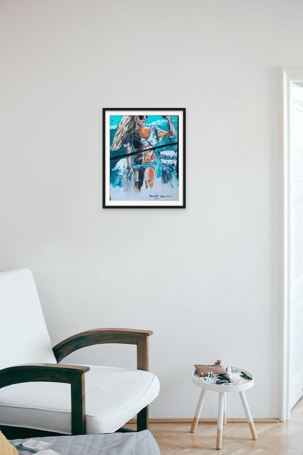 Beauty Call framed room view