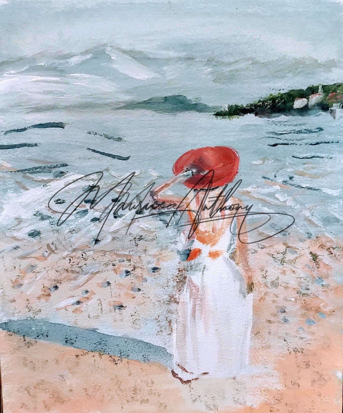 A Walk in Water Small artwork