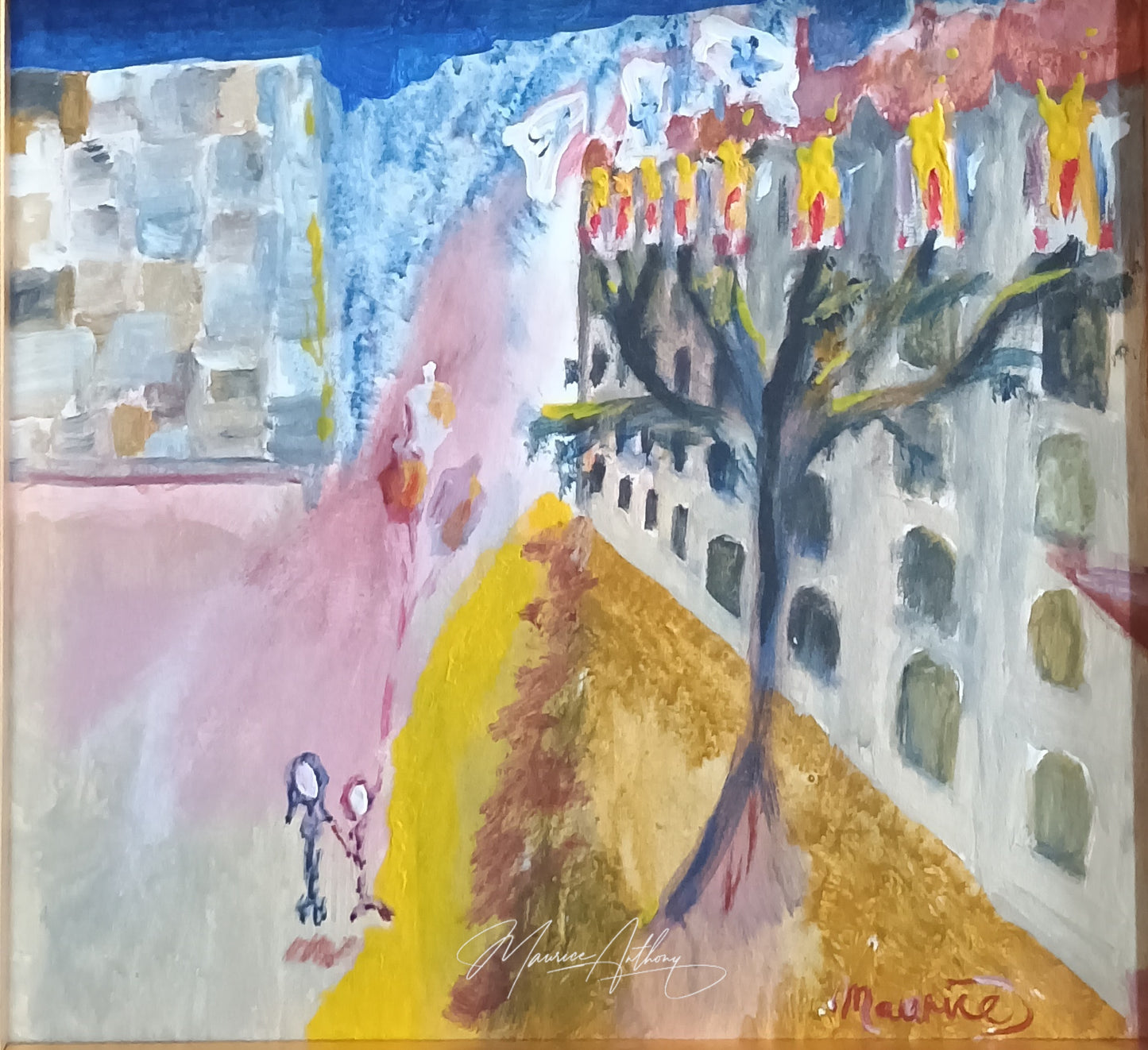 After The Blessing [chanukah tree]