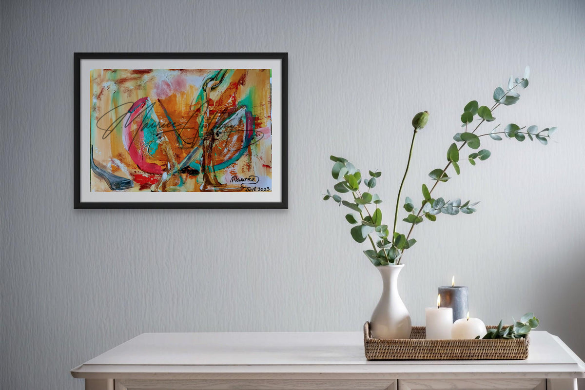 Apple & Honey framed room view