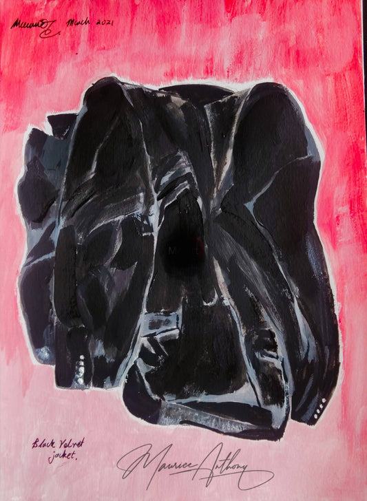 Black Velvet Jacket